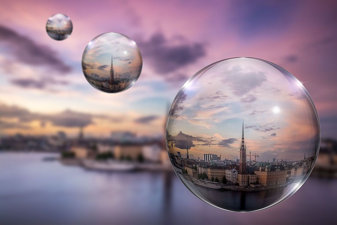 Crystal ball Photoshop actions